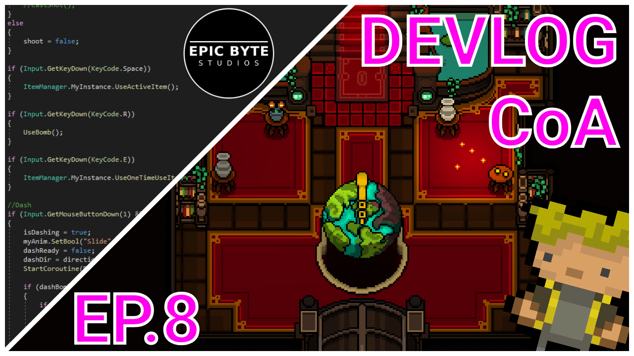 ANOTHER BIG UPDATE - A lot new features and our first NPC - Curse of Argion Devlog - (EP.008)